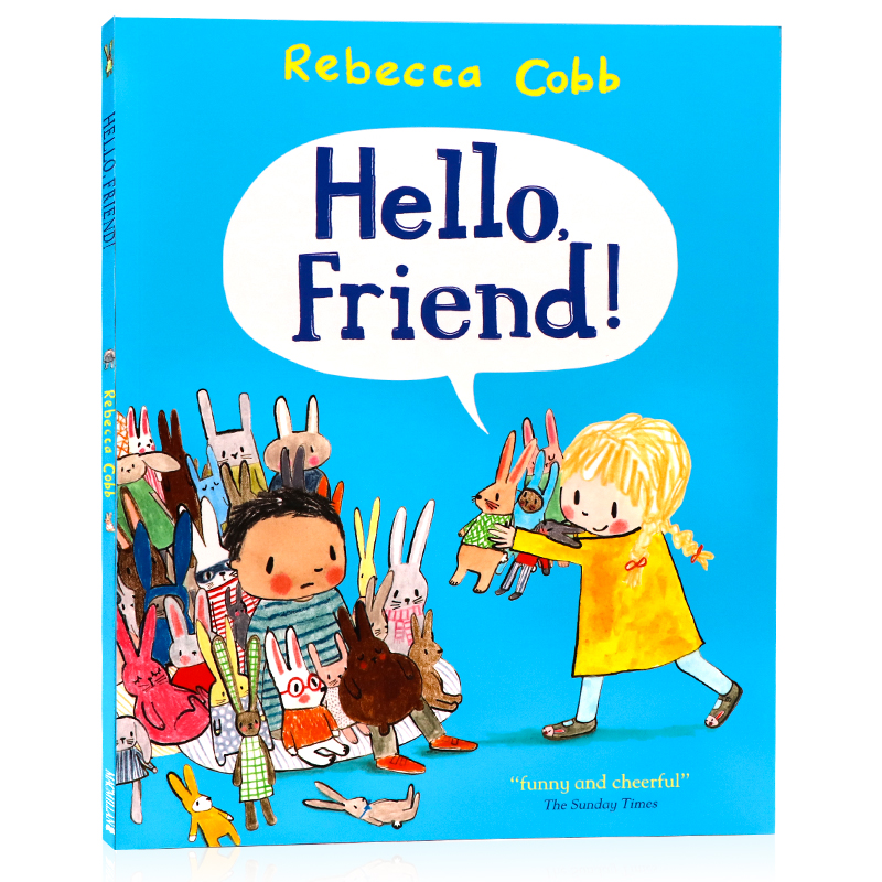 你好朋友 英文原版绘本 hello friend!