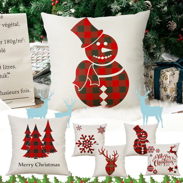 christmaspillowcasesantaclauschristmaseelk