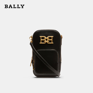 【正品保证】Bally/巴利单肩包便携斜挎包时尚小号手机包皮质女包