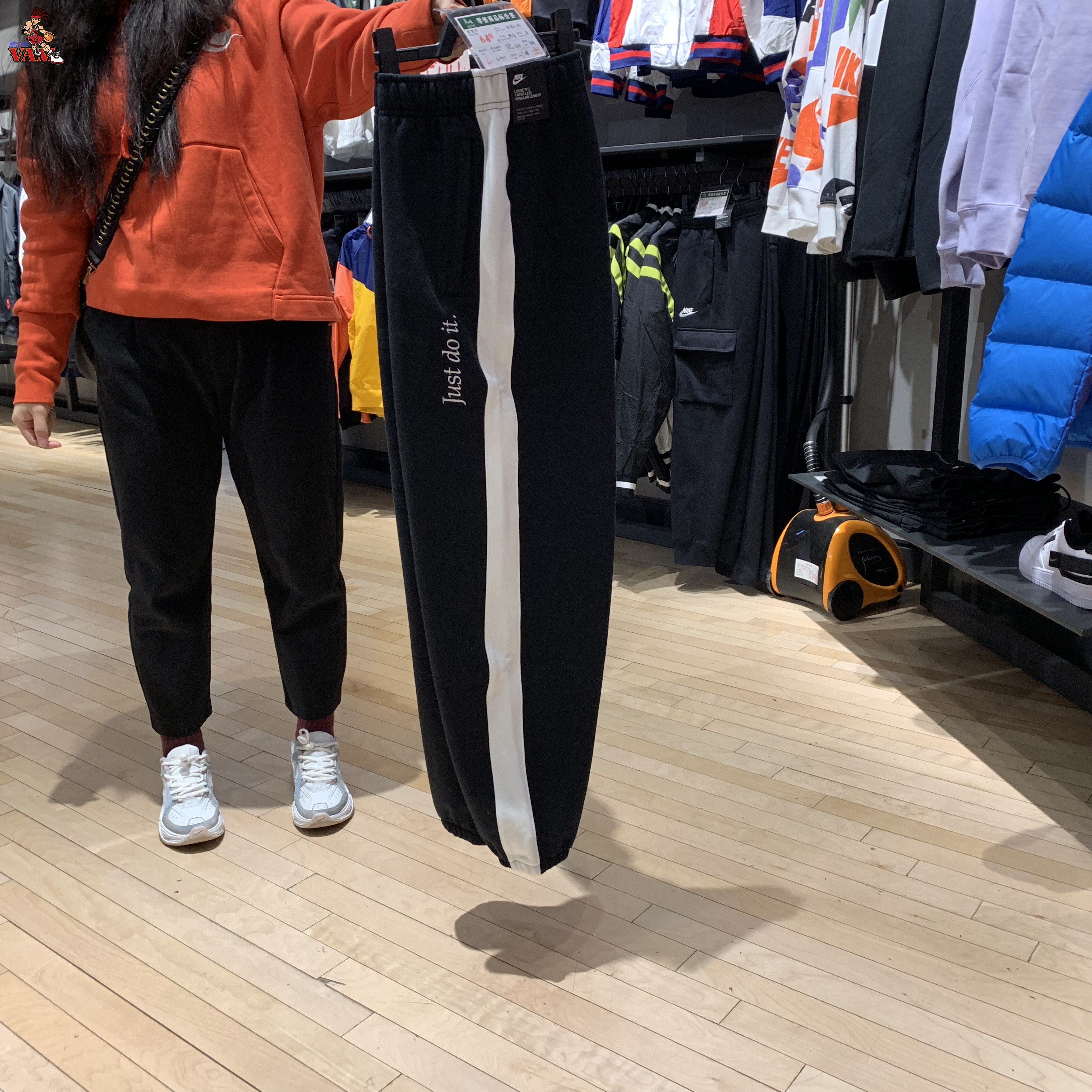 热销耐克运动裤男长裤加绒加厚