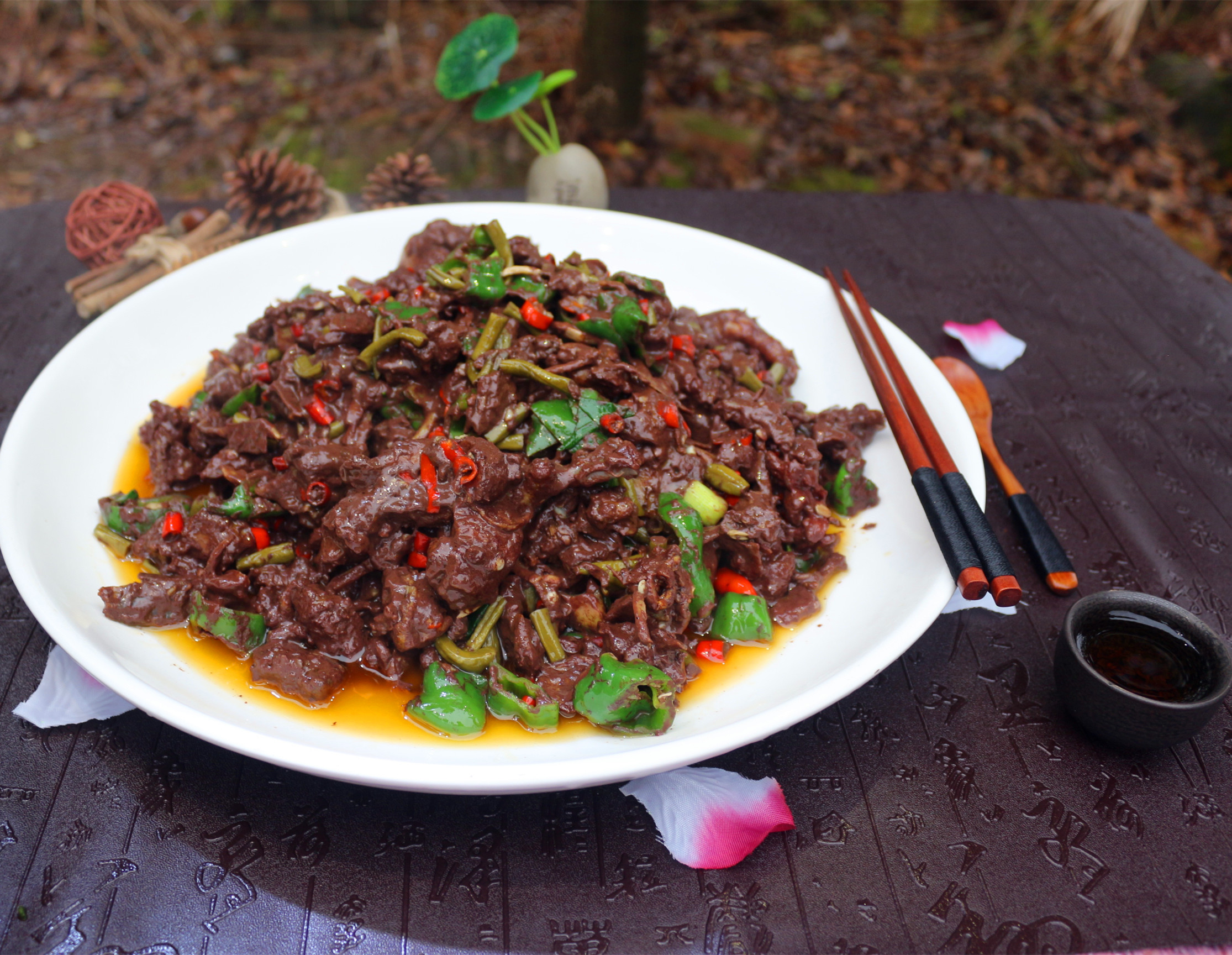 湖南永州血鸭特产农家土鸭现杀现炒真空袋装顺风包邮