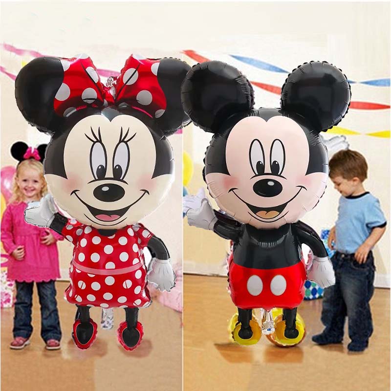 Giant Mickey Minnie Mouse Balloons Disney Cartoon Foil Ballo