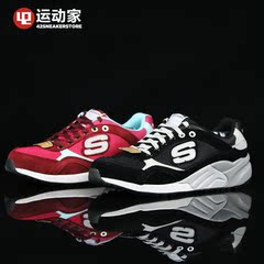 【42秒杀】Skechers 斯凯奇 潮流休闲跑步鞋 99999928/BKGY/RAS