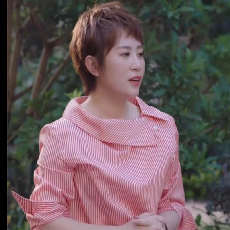 逆流而上的你刘艾马丽同款衣服显瘦红