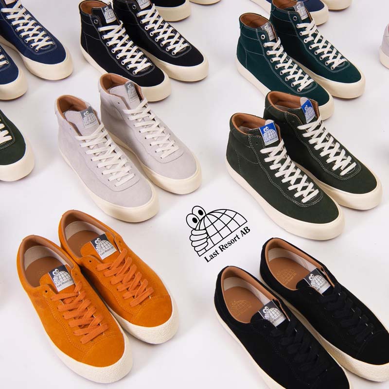 现货王一博同款last resort ab麂皮休闲滑板鞋lastresortab帆布鞋