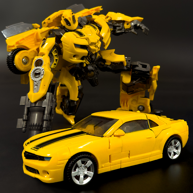 变形玩具合金模型金刚20cm大黄蜂擎天正版首领男孩汽车机器人儿童