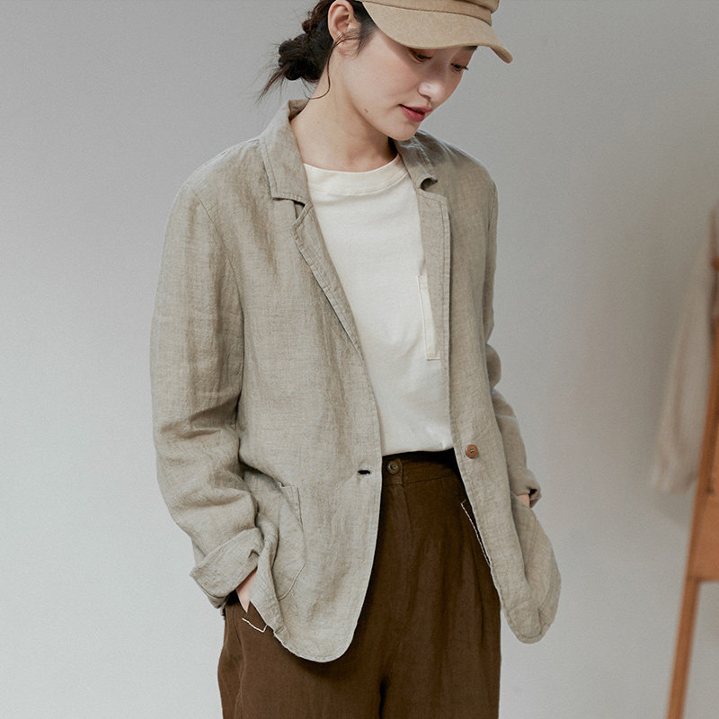 亚麻小西装女外套排行榜