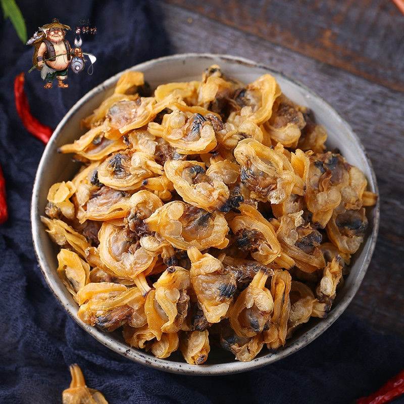 福建无沙花蛤干淡晒超大号花甲肉干蛤蜊干蚬子干海鲜干货新货