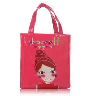 最受歡迎的lv女包 順迎購物袋學生補習女 手提 單肩書袋美術袋PVC便當包 飯盒包 最便宜的lv女包