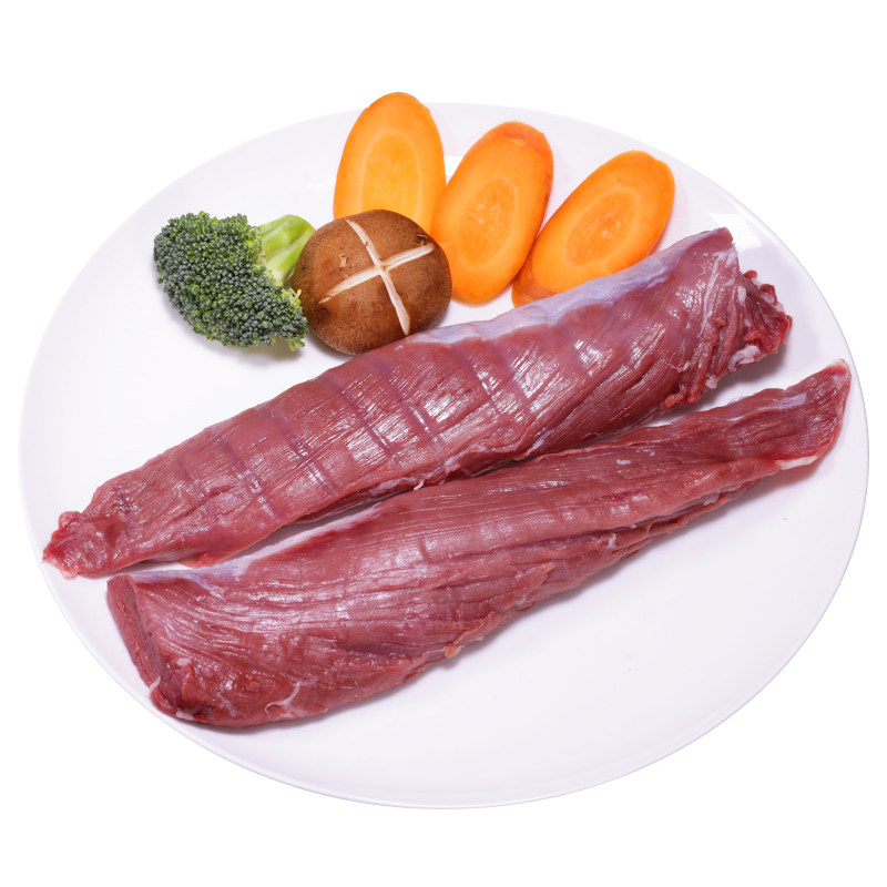 【东海老淮猪】新鲜小里脊肉梅肉散养黑猪肉生猪肉里脊500g