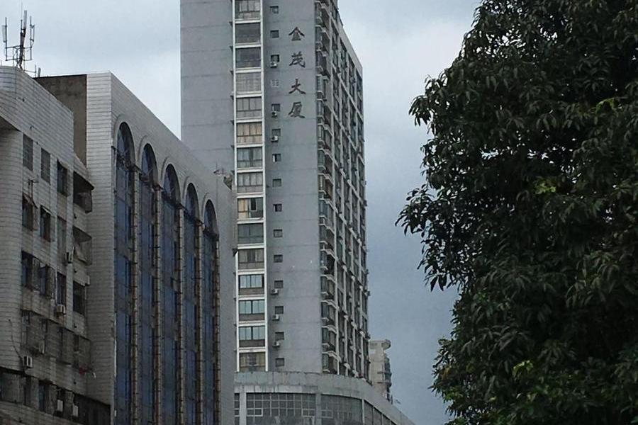 玉林市人民中路91号金茂大厦d-091号的一间商用房地产