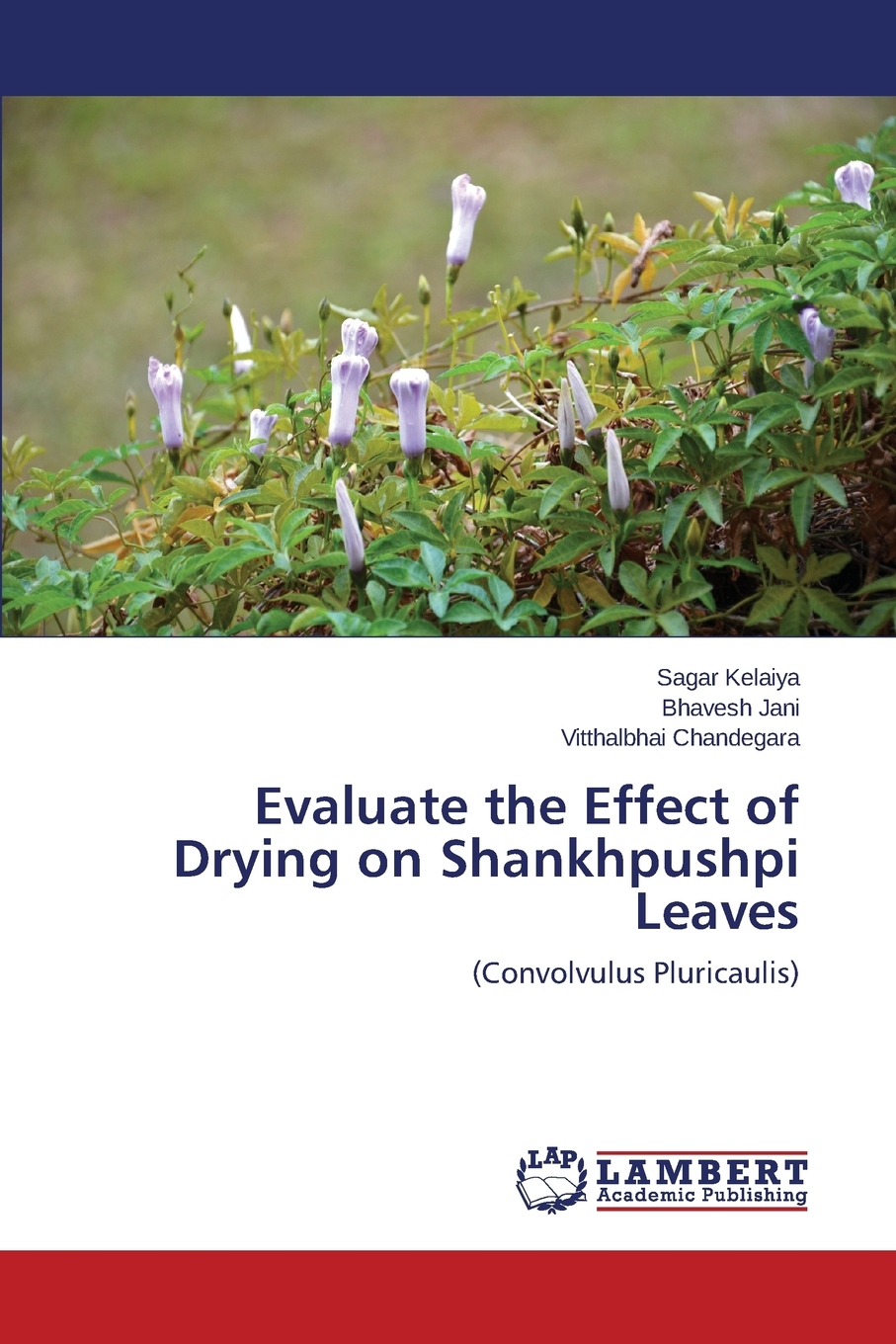 【预售 按需印刷】Evaluate the Effect of Drying on Shankhpushpi Leaves