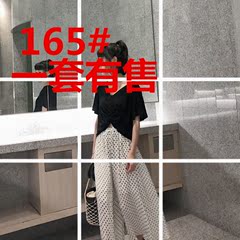 高腰波点复古温柔风垂感阔腿裤女夏雪纺休闲长裤街拍裤子女潮宽松