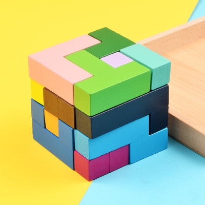 方块之谜益智玩具立体图片