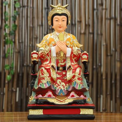 碧霞元君神像三霄娘娘泰山娘娘泰山老母m泰山奶奶圣母摆件树脂佛