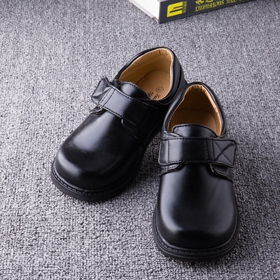 小学生黑皮鞋男童鞋儿童皮鞋深圳z学校指定搭礼服鞋学生校鞋演出
