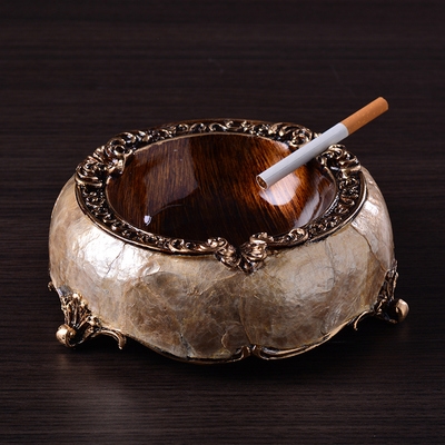 烟灰缸创意欧式复古个性奢华图片