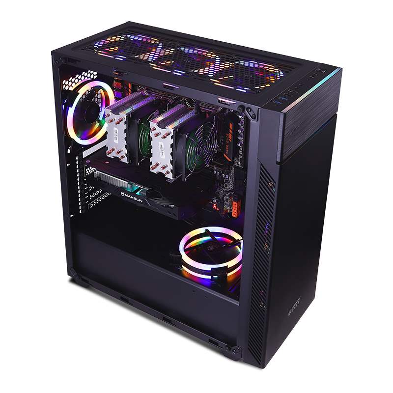 华南金牌Z40机箱台式电脑侧透DIY游戏机箱支持双路X79 ATX/E-ATX|ruв категории компьютерное оборудование/дисплей/Компьютерная периферия, шасси - от Buy2taobao.com для оказания профессиональной услуги покупки агента Taobao