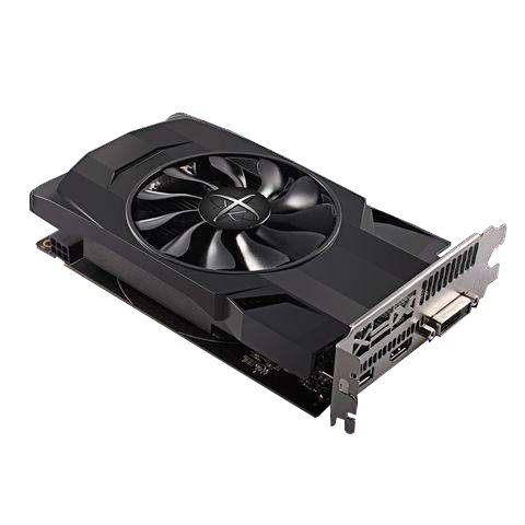 讯景rx470单风扇海外版4g独立显卡高效吃鸡逆水寒游戏直播电竞a卡
