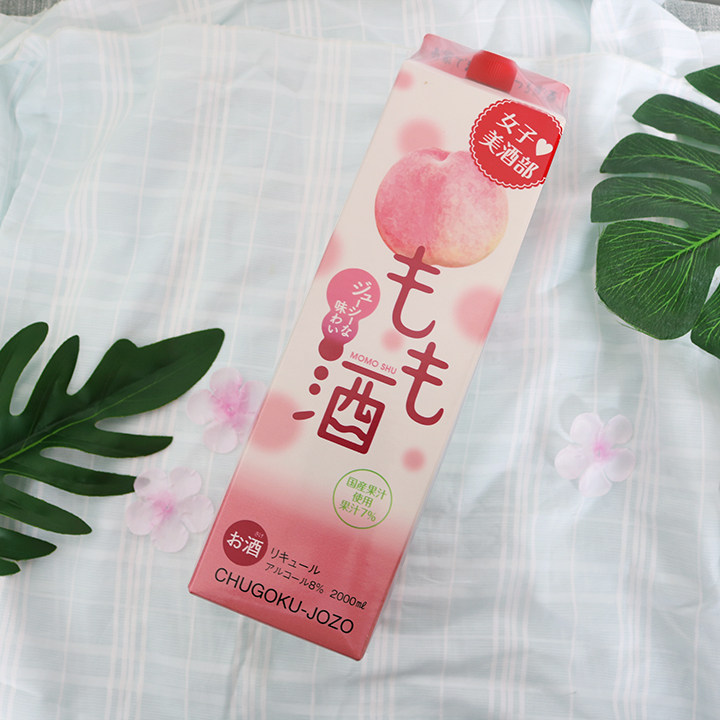 女子美酒部桃子利口酒2l日本原装进口女士低度果酒2000ml桃子酒