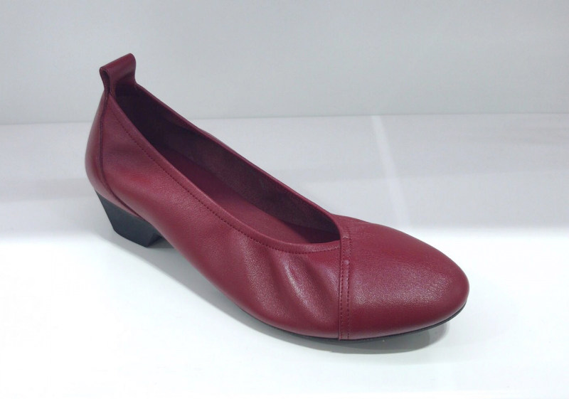 2021春季新款正品雅氏时尚女鞋5ng3真皮中跟乳胶底一脚蹬浅口单鞋