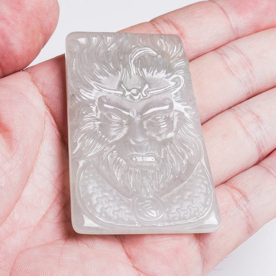 老坑冰种翡翠齐天大圣孙悟空 37.49g