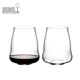 RIEDEL StemlessWings酒翼系列水晶玻璃无杆红白葡萄酒杯