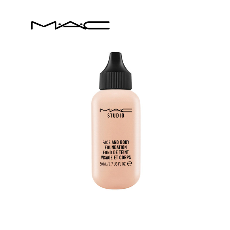 【官方正品】mac/魅可小奶瓶定制双用粉底液 轻薄保湿遮瑕持久
