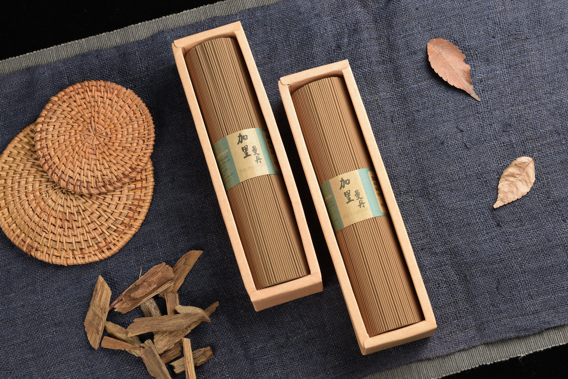 富山香堂加里曼丹922线香印尼天然沉香200g装卧香家居茶室净化香