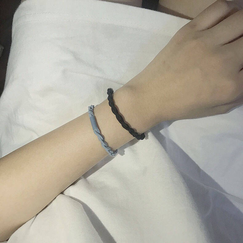 小皮筋送给男朋友戴手腕