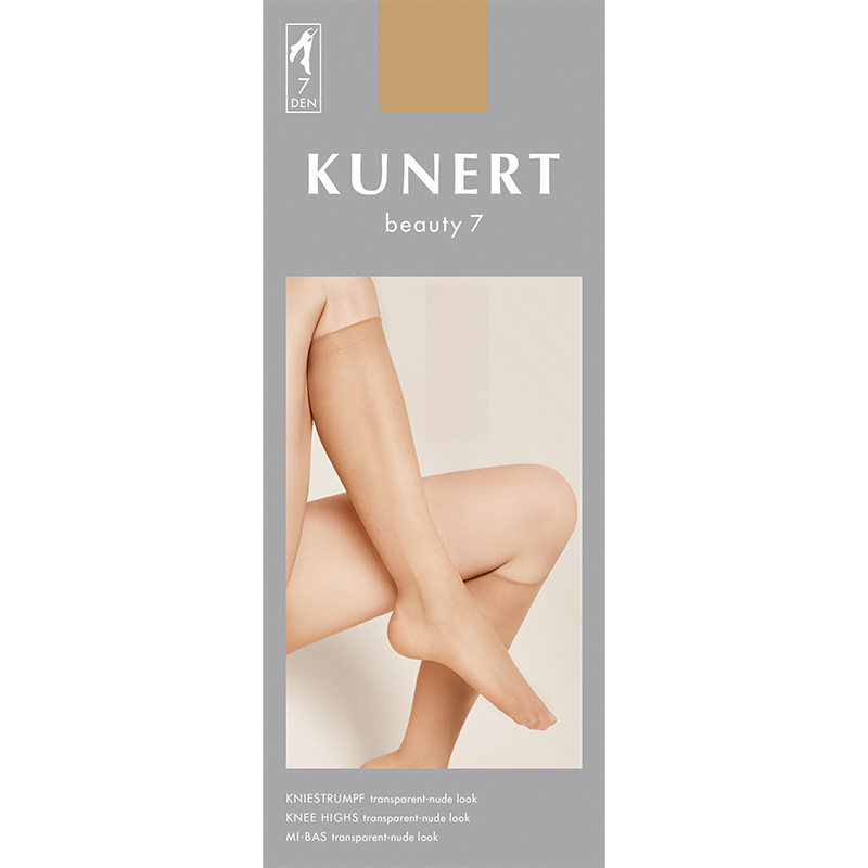 【TIGHTSSHOP】KUNERT Beauty 7D 超薄隐形透明中筒袜 173300