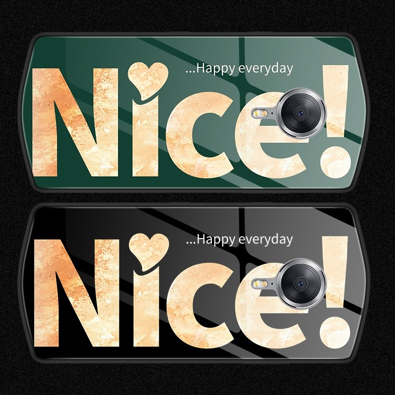 8s t9手机壳玻璃硅胶套软 英文小清新个性男女款nice原创意潮简约日韩