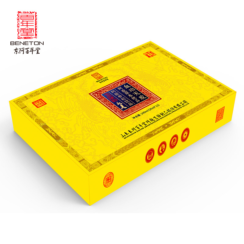 山东东阿百年堂血珀天胶阿胶本草饮240ml