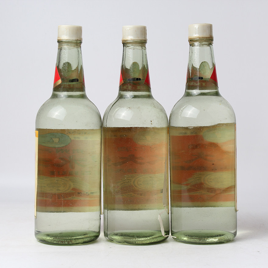 15-32【硕博名酒】1985年 二郎滩牌 习水大曲 55度 500ml*3瓶