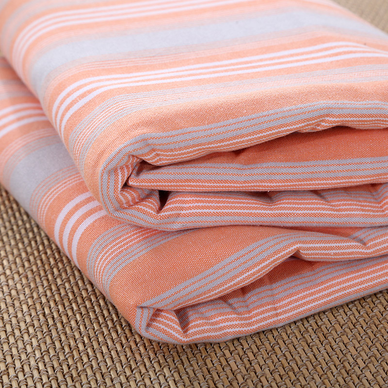 [出口欧美品质] 纯棉老粗布床单单件 可裸睡加厚亚麻棉麻夏季床单