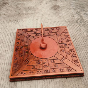 玻璃钢司南模型四大发明指南针罗盘方向定位手工地理历史教学仪器