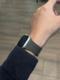 适用苹果手表 荔枝纹硅胶iwatch表带applewatch9创意表带s8/7表链