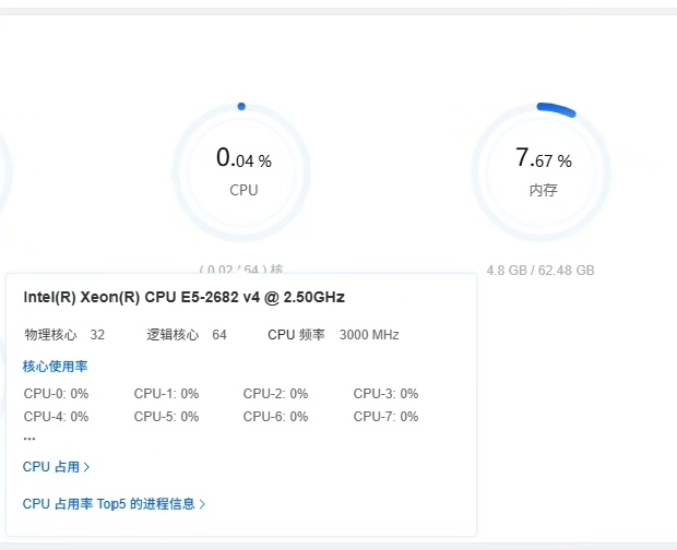 64核64G百兆 BGP独享服务器