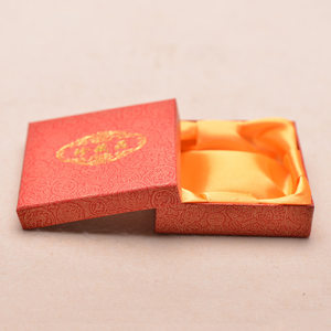 高档佛珠文玩锦盒礼品手串手镯手链包装盒子首饰品盒9*9*2.5礼盒