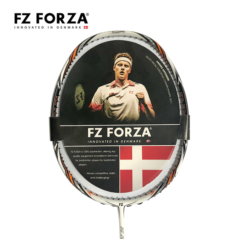 安东森御用丹麦fz forza职业碳纤维羽毛球拍 power 999进攻型单拍