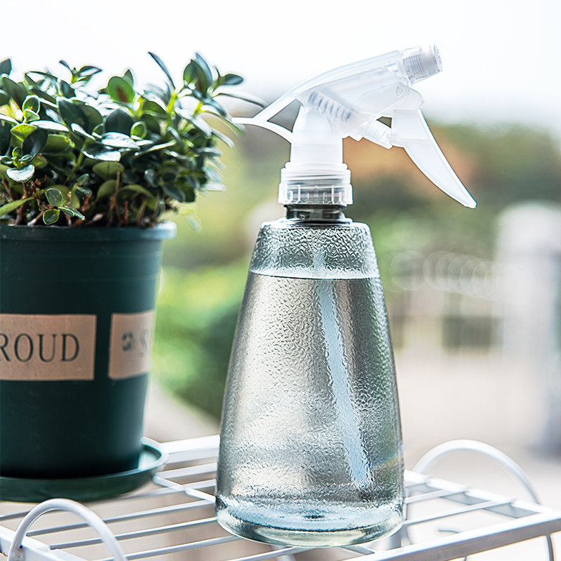 喷壶500ml细雾喷雾瓶浇花喷壶塑料分装瓶厨房清洁喷瓶两用喷头
