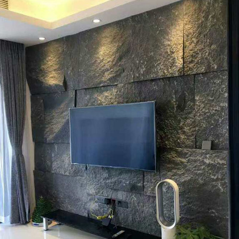 石材蘑菇石电视背景墙聚氨酯内外墙面砖防石皮砖已售29￥39折后价￥39