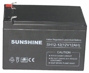 现货SUNSHINE SH7-12 12V7AH应急电源/UPS电源/船舶设备用蓄电池