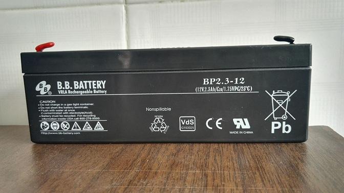 美美BB蓄电池BP2.3-12 12v2.3ah铅酸免维护仪器医疗设备原装正品