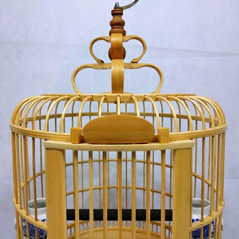 高档鸟川笼精品贴青全套笼画眉高档成都手工鸟笼四川笼子鸟用具