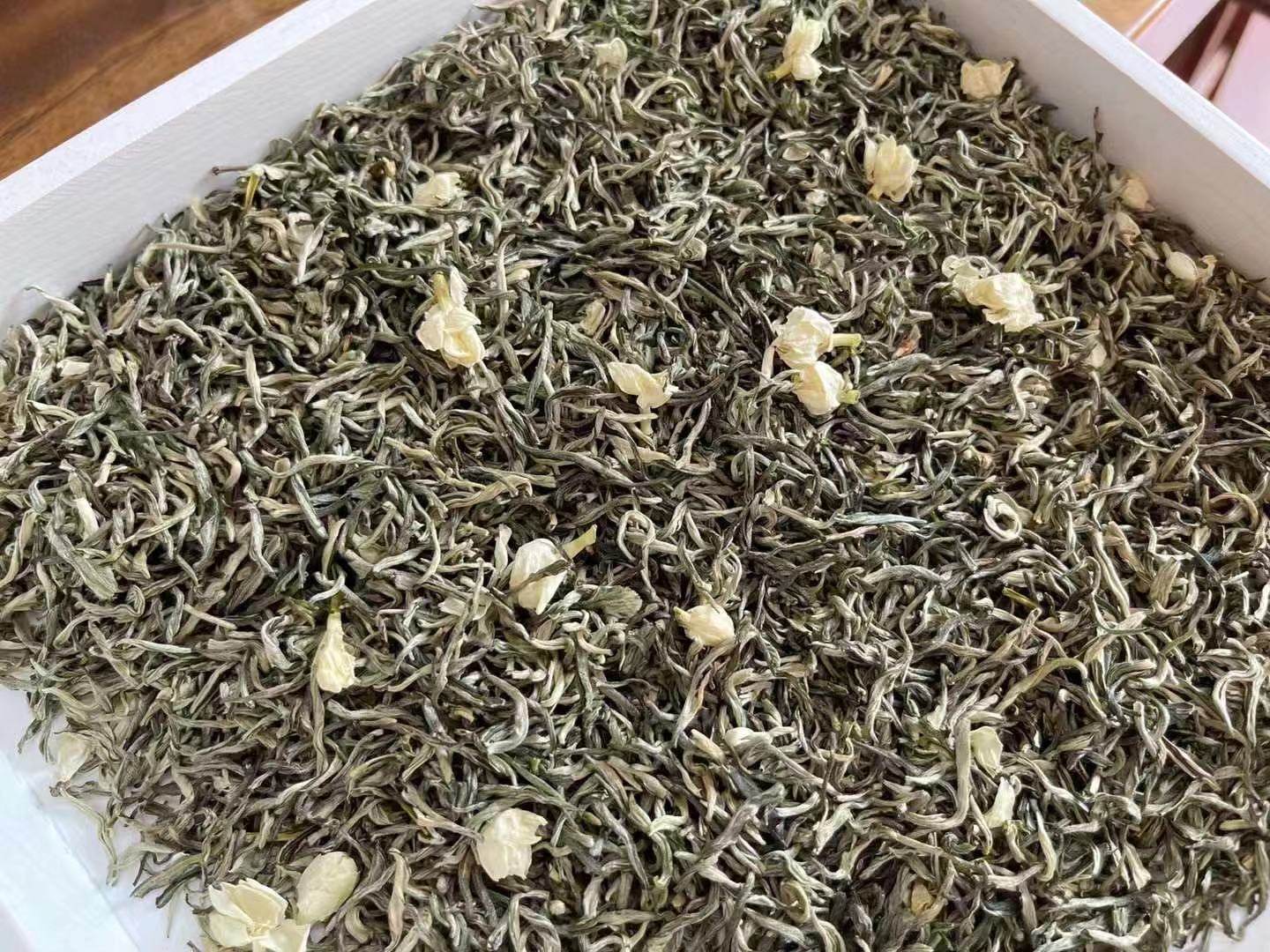 广西横县茉莉花茶2021新茶浓香型茉莉雪芽礼袋装300g