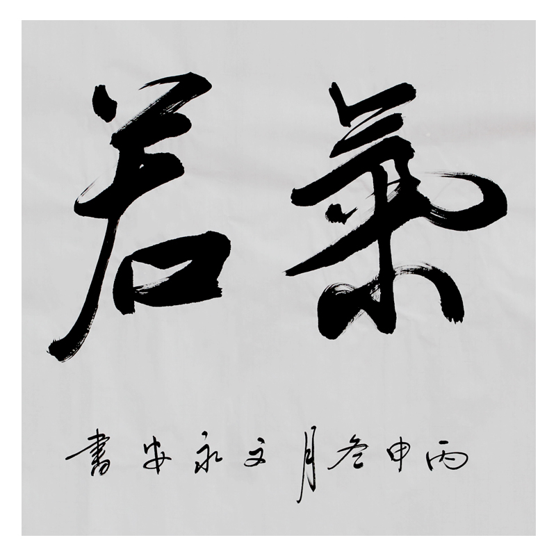 文永安《清气若兰》清华美院著名书法家