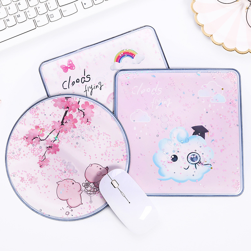 originality Quicksand Mouse pad lovely Like a breath of fresh air girl student to work in an office desktop Wrist pad Cooling mat Cushion trumpet Mouse padin the Computer Hardware/Monitor/Computer Peripherals , Computer Peripherals , Mouse Pad/Paste/Wrist pad category - from Buy2taobao.com to provide professional Taobao agent buy service