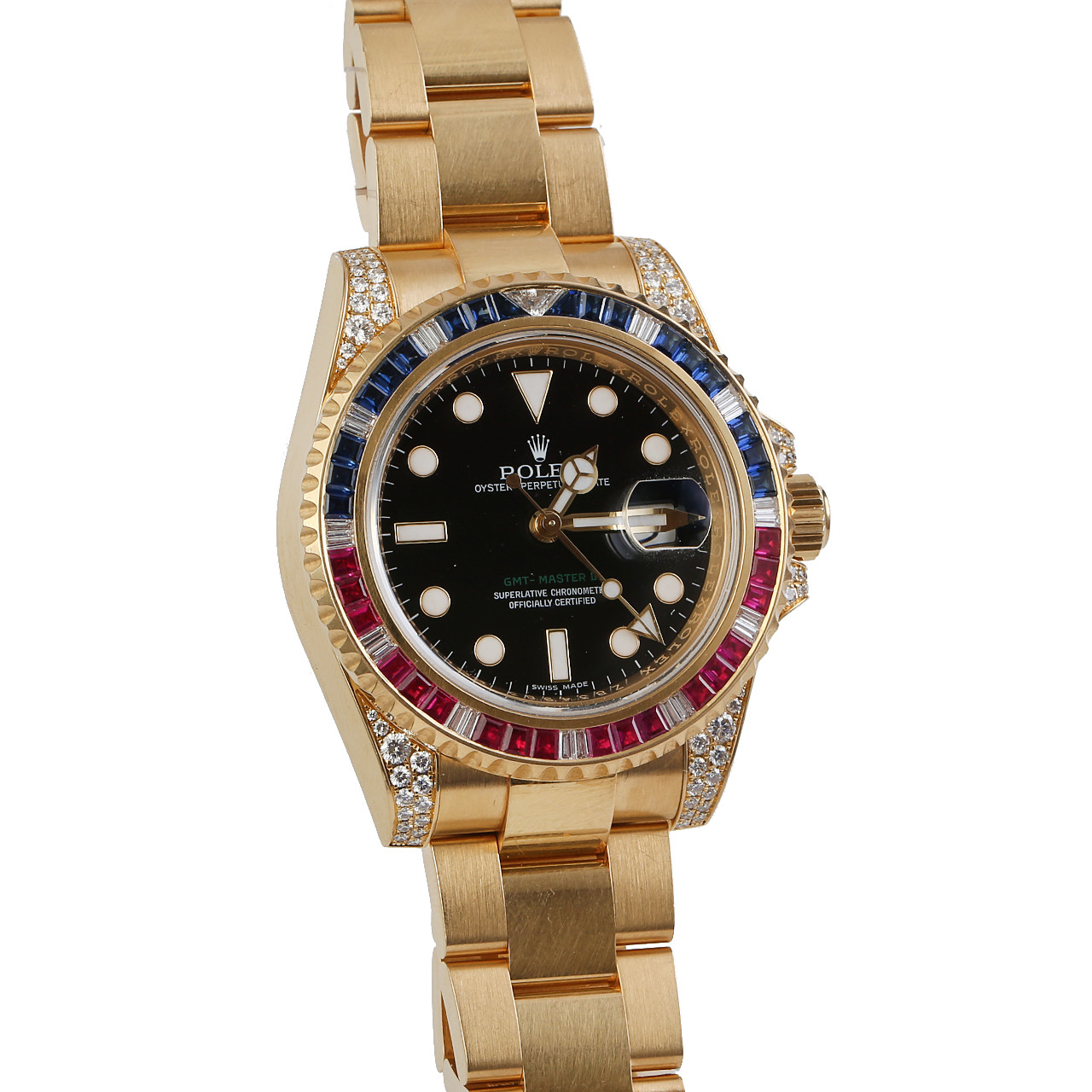 [即拍即得][9.5新]劳力士 格林尼治型ii 彩虹圈 自动机械 男款