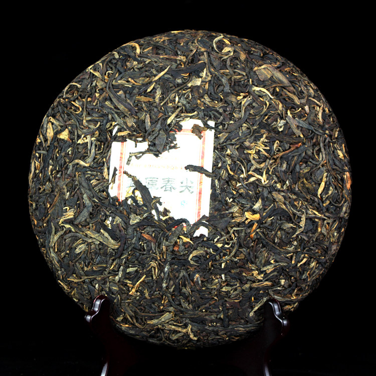 【7片】2010年 勐库春尖 400克普洱(生茶)